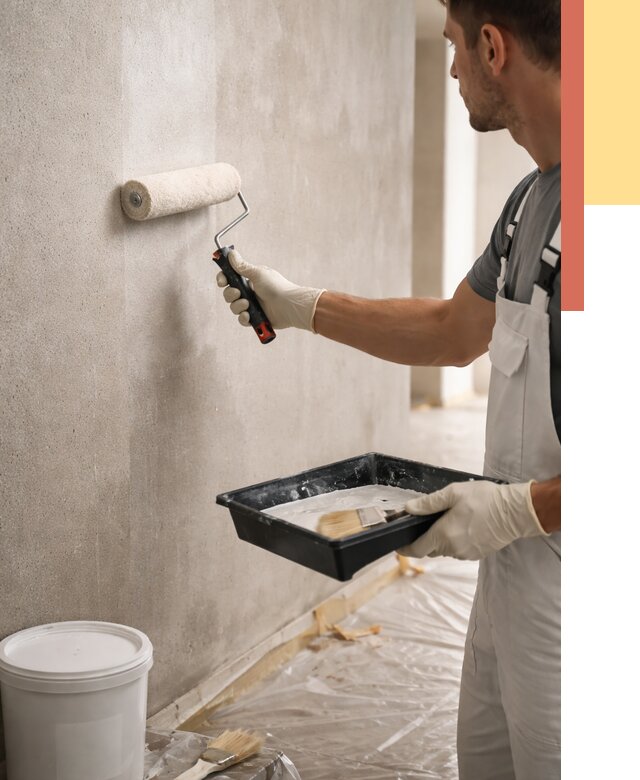 Грунтовка стен в Серпухове от 2235 руб. м2 — быстро, недорого, с материалом | ОТДЕЛОЧНИК-Срп