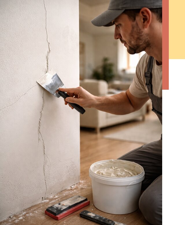 Заделка трещин и сколов в Серпухове от 2489 руб. — быстро и недорого | ОТДЕЛОЧНИК-Срп