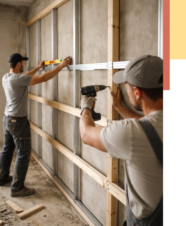 Устройство обрешетки под панели в Серпухове от 2134 руб. — монтаж под ключ | ОТДЕЛОЧНИК-Срп