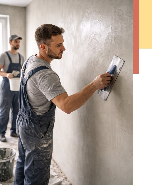 Глянцевание штукатурки стен в Серпухове от 7621 руб. — услуги и затирка | ОТДЕЛОЧНИК-Срп