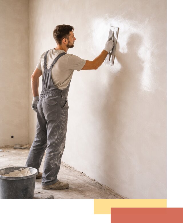 Глянцевание штукатурки стен в Серпухове профессионально и быстро