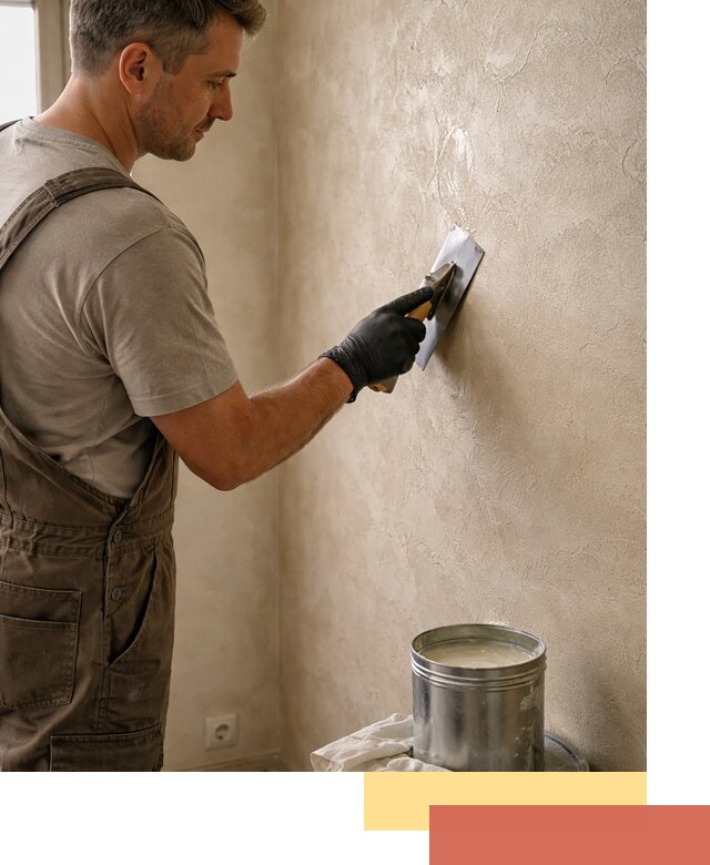 Нанесение воска на штукатурку в Серпухове для защиты и блеска