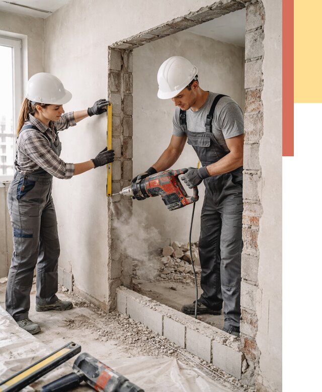 Создание проемов в стенах в Серпухове от 6605 руб. — алмазная резка и расширение | ОТДЕЛОЧНИК-Срп