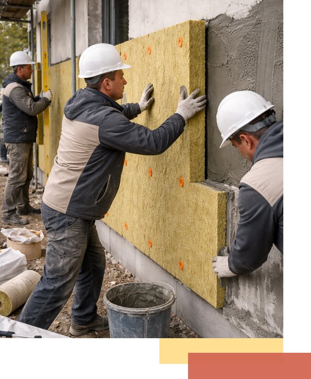 Утепление стен минватой в Серпухове — тепло и звукоизоляция