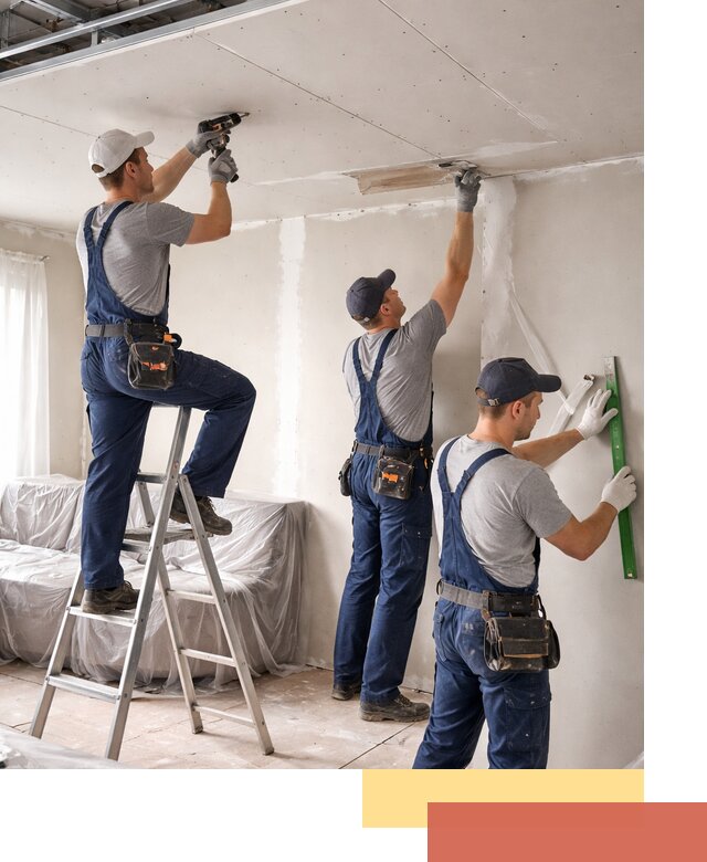 Профессиональная отделка потолка в Серпухове быстро и качественно